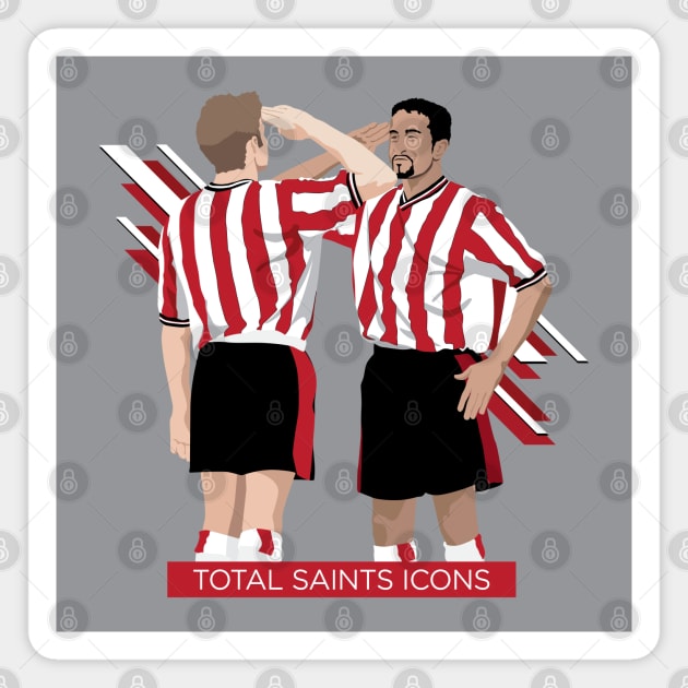 Salute Magnet by Total Saints Icons